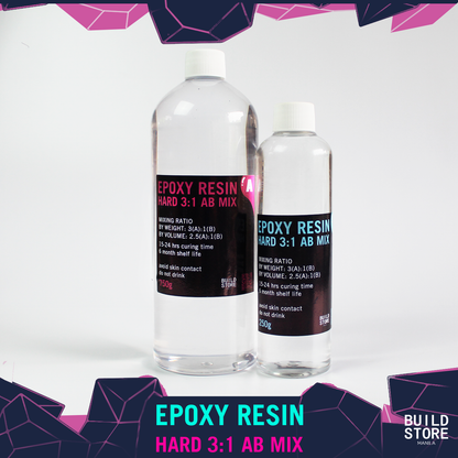 3:1 AB Epoxy Resin (Hard and Ultrasoft)