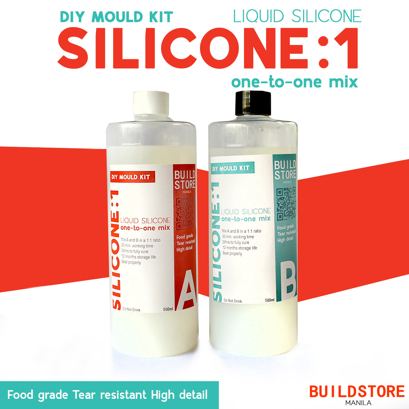 DIY Mold Kit Liquid Silicon Mold Maker | Silicon Mix 1:1