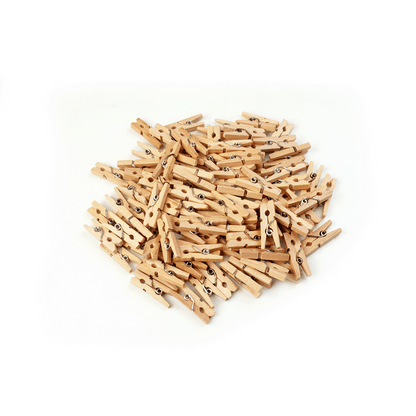 Wooden Clips 100 pcs