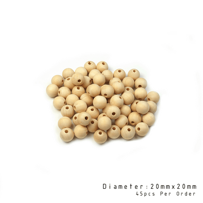 Wooden Beads Wood Circles