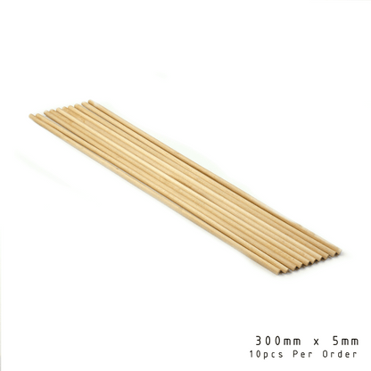 10 pcs Wooden Dowel