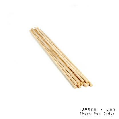 10 pcs Wooden Dowel