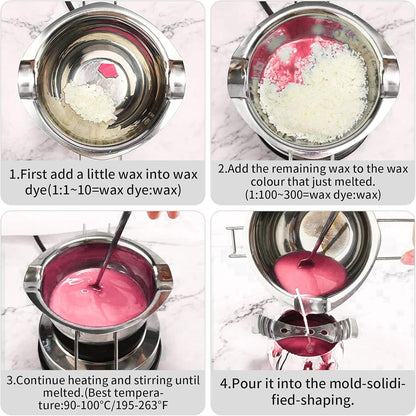 Candle dye flakes chips 5g for DIY Aromatherapy Candles | Candle Making Flakes Candle Flakes