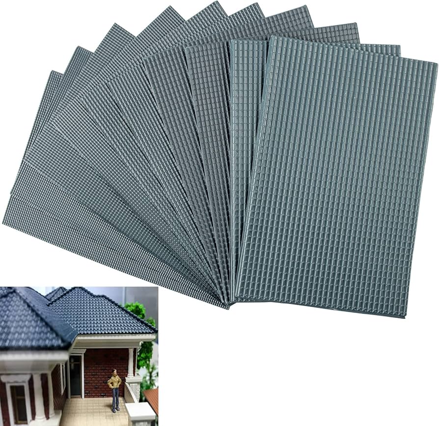 Miniature Roofs and Walls 1/25 1/100