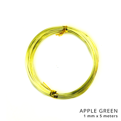 Armature Aluminum Bonsai Wire 1mm 2mmx5m Thickness For DIY Arts & Crafts for Aluminum OrnamentMaking