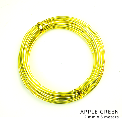 Armature Aluminum Bonsai Wire 1mm 2mmx5m Thickness For DIY Arts & Crafts for Aluminum OrnamentMaking