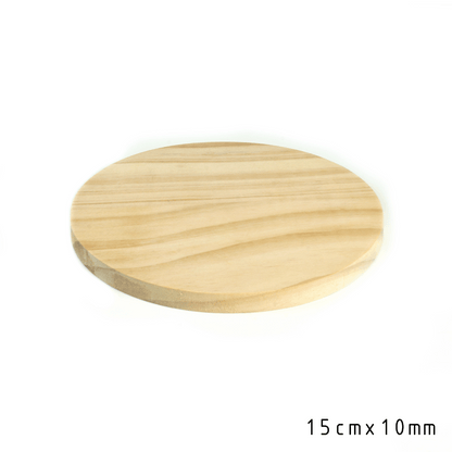 Balsa Wooden Circle DIY Coaster