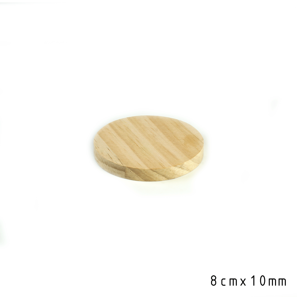 Balsa Wooden Circle DIY Coaster