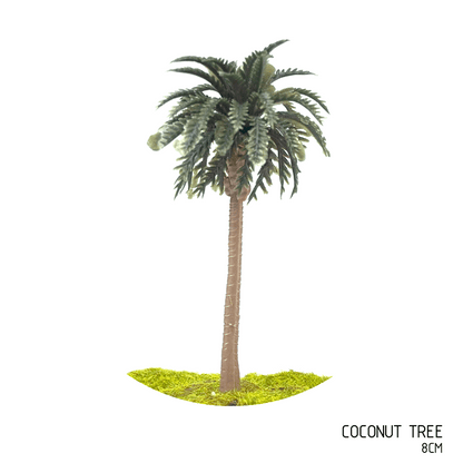 8cm 6cm 4cm Miniature Trees for DIY Miniatures, Architecture Models and Perfect for Diorama Projects