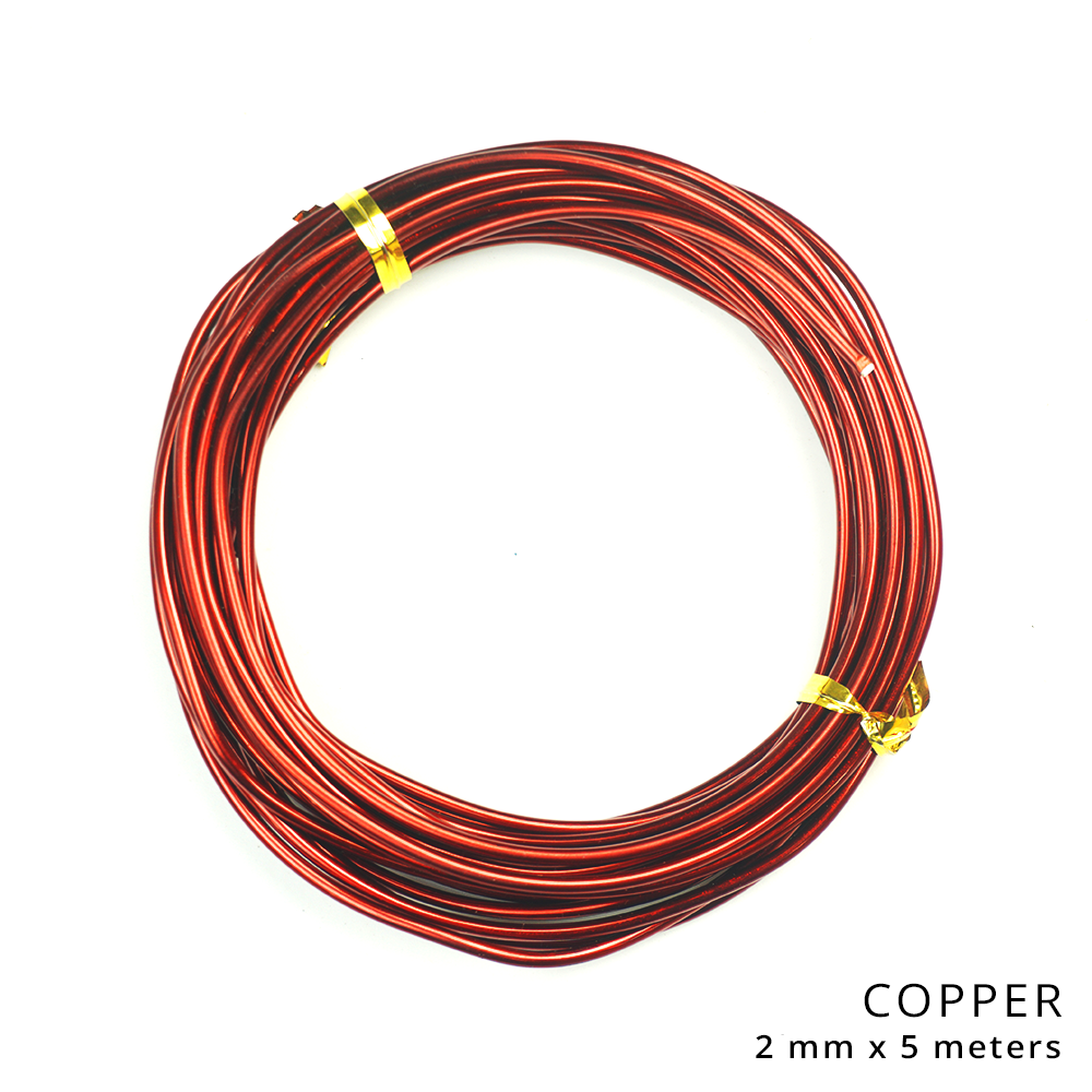 Armature Aluminum Bonsai Wire 1mm 2mmx5m Thickness For DIY Arts & Crafts for Aluminum OrnamentMaking