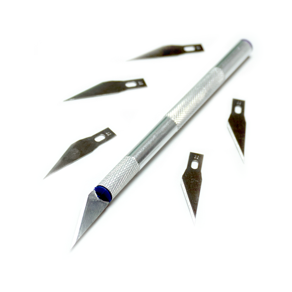 DIY Precision Knife Craft Cutter Blade with FREE 5 EXTRA SHARP BLADES | Craft Knife | Art Knife