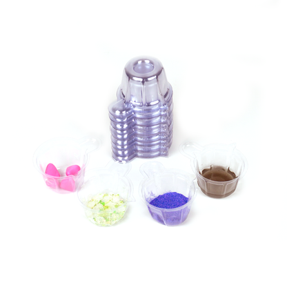 [ Set of 10 ] Dispensing Mixing Cups 20 ml for Arts Crafts Resin Silicone Soap Cosmetics Candle