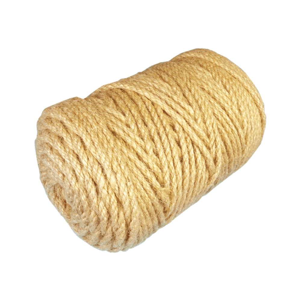 Jute Twine Rope | Handmade Twine Rope for DIY Cat Scratching Post and Decorative Project
