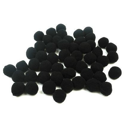 PomPom Balls Fuzzy Balls 2cm 50 pcs for DIY Projects, Arts and Crafts | Fuzzy Ball | DIY Balls