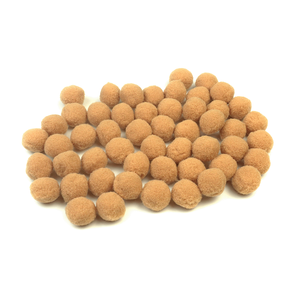 PomPom Balls Fuzzy Balls 2cm 50 pcs for DIY Projects, Arts and Crafts | Fuzzy Ball | DIY Balls