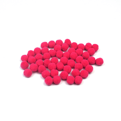 PomPom Balls Fuzzy Balls 2cm 50 pcs for DIY Projects, Arts and Crafts | Fuzzy Ball | DIY Balls