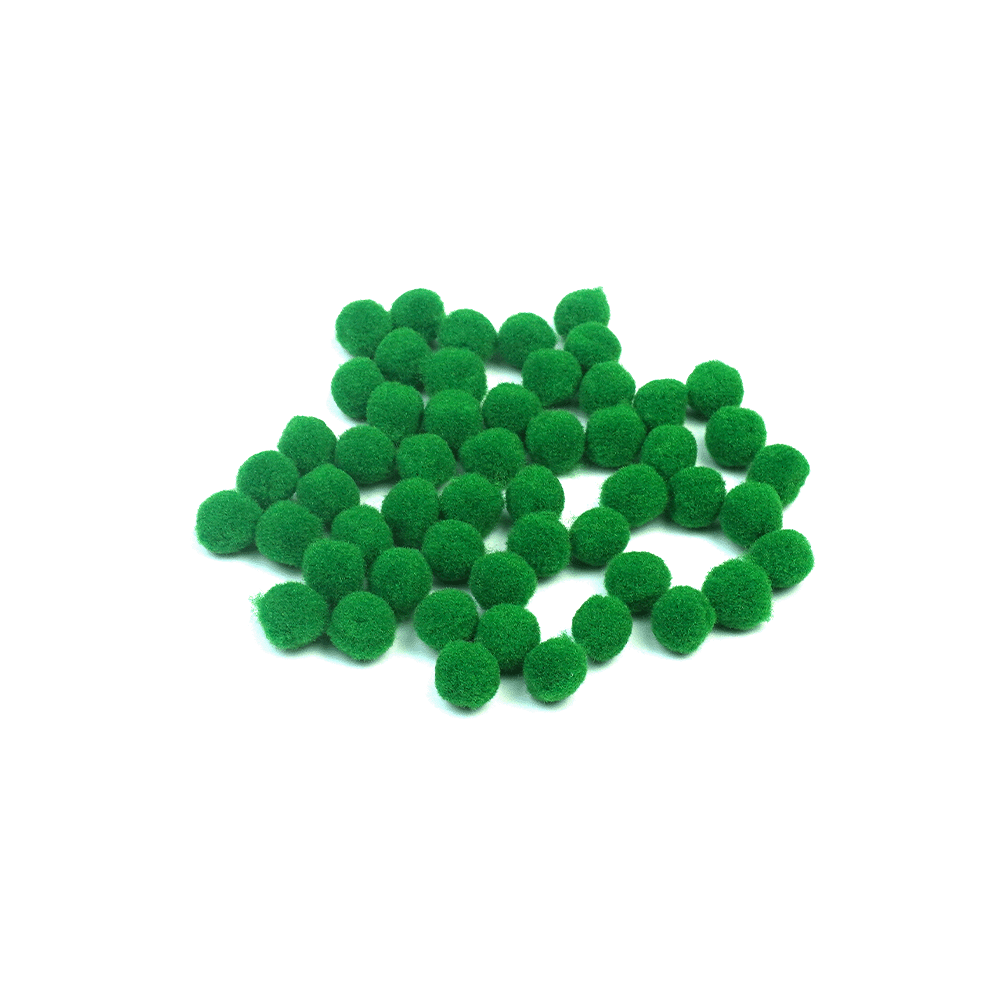 PomPom Balls Fuzzy Balls 2cm 50 pcs for DIY Projects, Arts and Crafts | Fuzzy Ball | DIY Balls