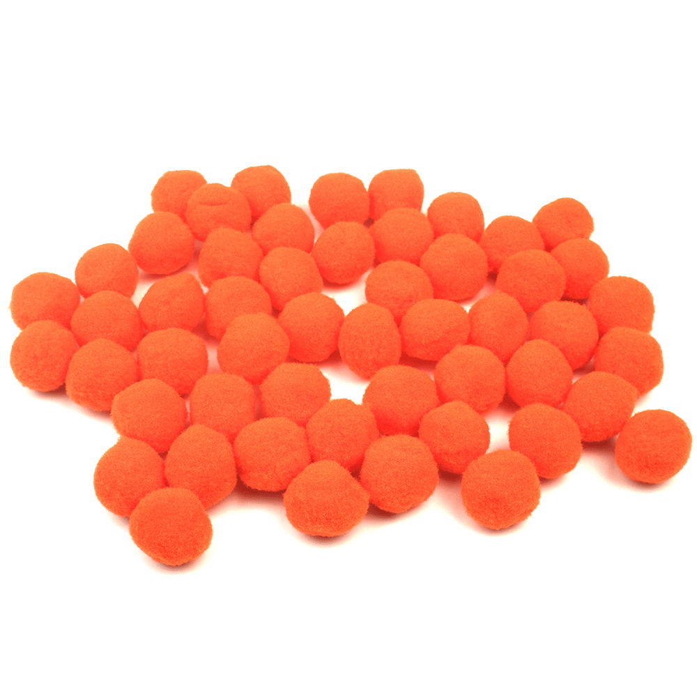 PomPom Balls Fuzzy Balls 2cm 50 pcs for DIY Projects, Arts and Crafts | Fuzzy Ball | DIY Balls