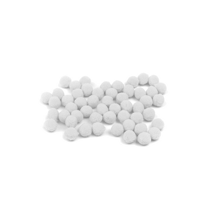 PomPom Balls Fuzzy Balls 2cm 50 pcs for DIY Projects, Arts and Crafts | Fuzzy Ball | DIY Balls