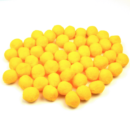 PomPom Balls Fuzzy Balls 2cm 50 pcs for DIY Projects, Arts and Crafts | Fuzzy Ball | DIY Balls