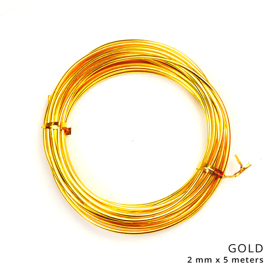 Armature Aluminum Bonsai Wire 1mm 2mmx5m Thickness For DIY Arts & Crafts for Aluminum OrnamentMaking