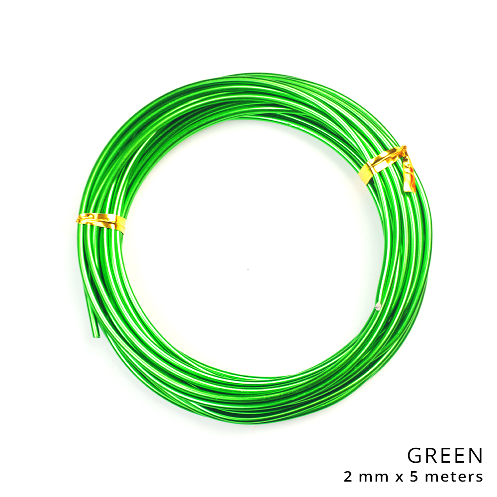 Armature Aluminum Bonsai Wire 1mm 2mmx5m Thickness For DIY Arts & Crafts for Aluminum OrnamentMaking