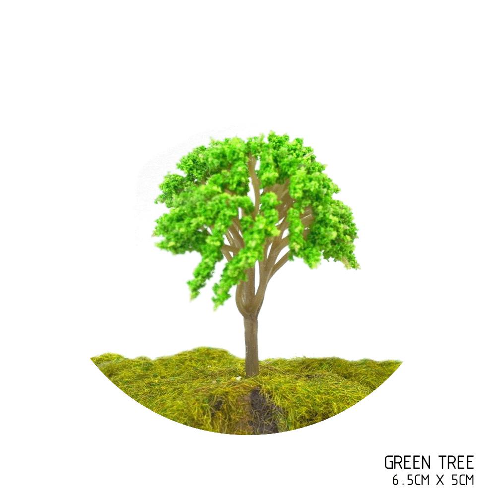 8cm 6cm 4cm Miniature Trees for DIY Miniatures, Architecture Models and Perfect for Diorama Projects