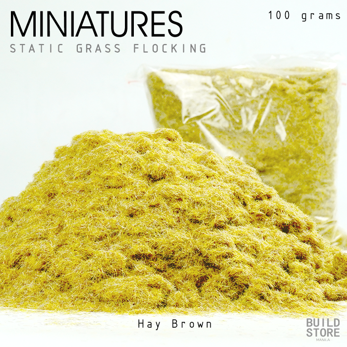 Miniature Static Grass Flocking 100g and 50g