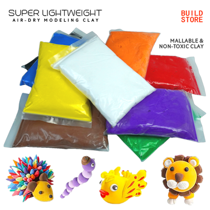 Super Lightweight Air Dry Modeling Clay
