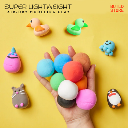 Super Lightweight Air Dry Modeling Clay