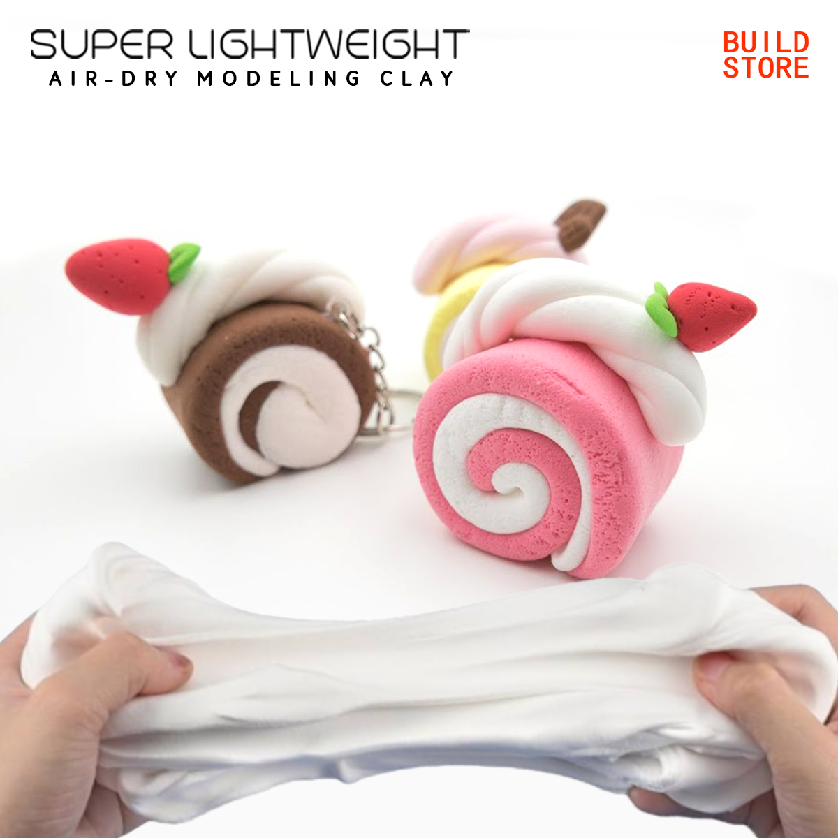 Super Lightweight Air Dry Modeling Clay