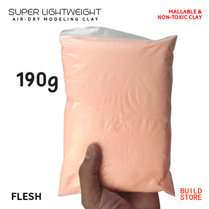 Super Lightweight Air Dry Modeling Clay