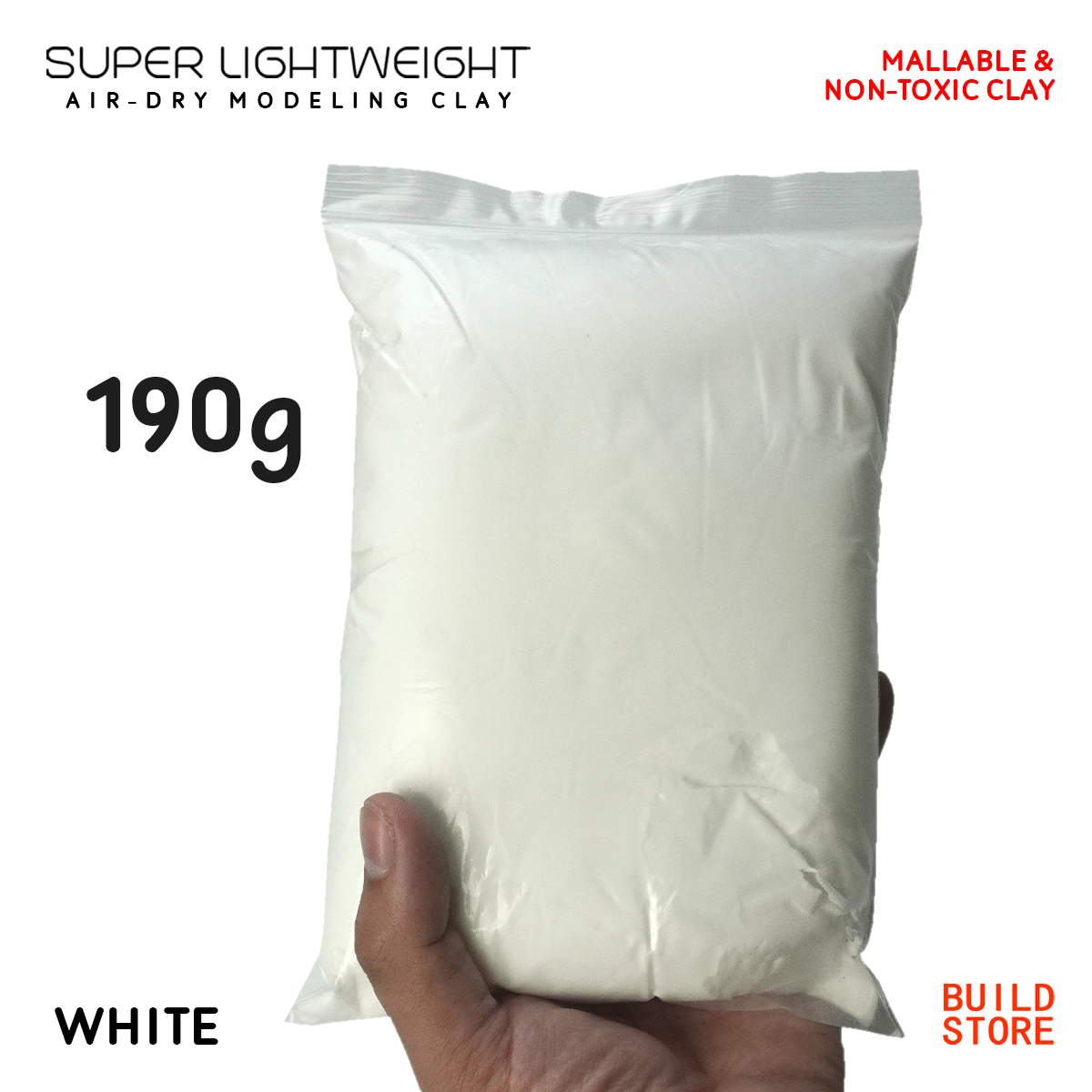 Super Lightweight Air Dry Modeling Clay