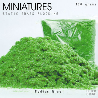 Miniature Static Grass Flocking 100g and 50g