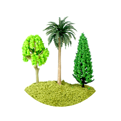 8cm 6cm 4cm Miniature Trees for DIY Miniatures, Architecture Models and Perfect for Diorama Projects