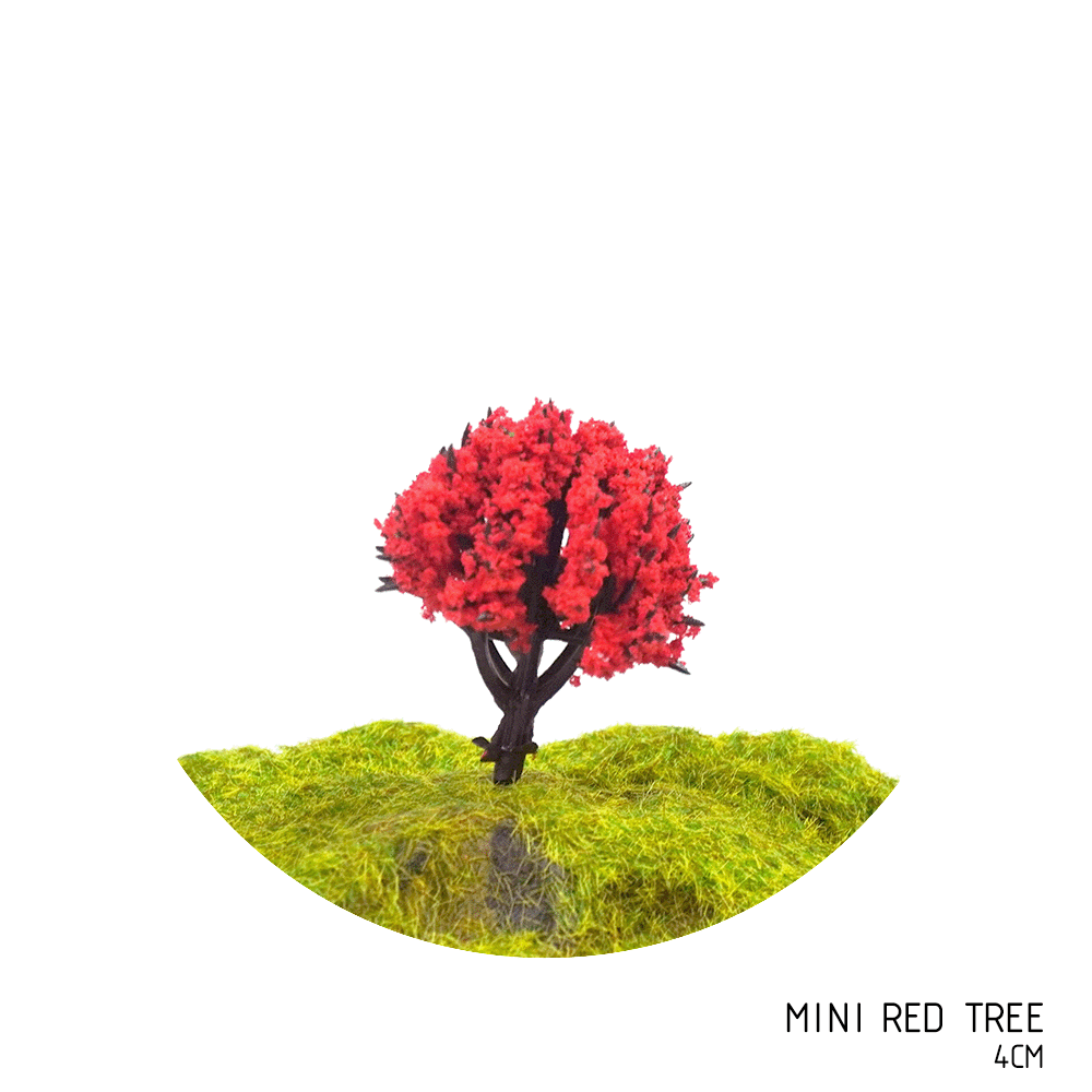 8cm 6cm 4cm Miniature Trees for DIY Miniatures, Architecture Models and Perfect for Diorama Projects