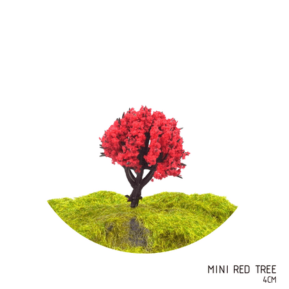8cm 6cm 4cm Miniature Trees for DIY Miniatures, Architecture Models and Perfect for Diorama Projects