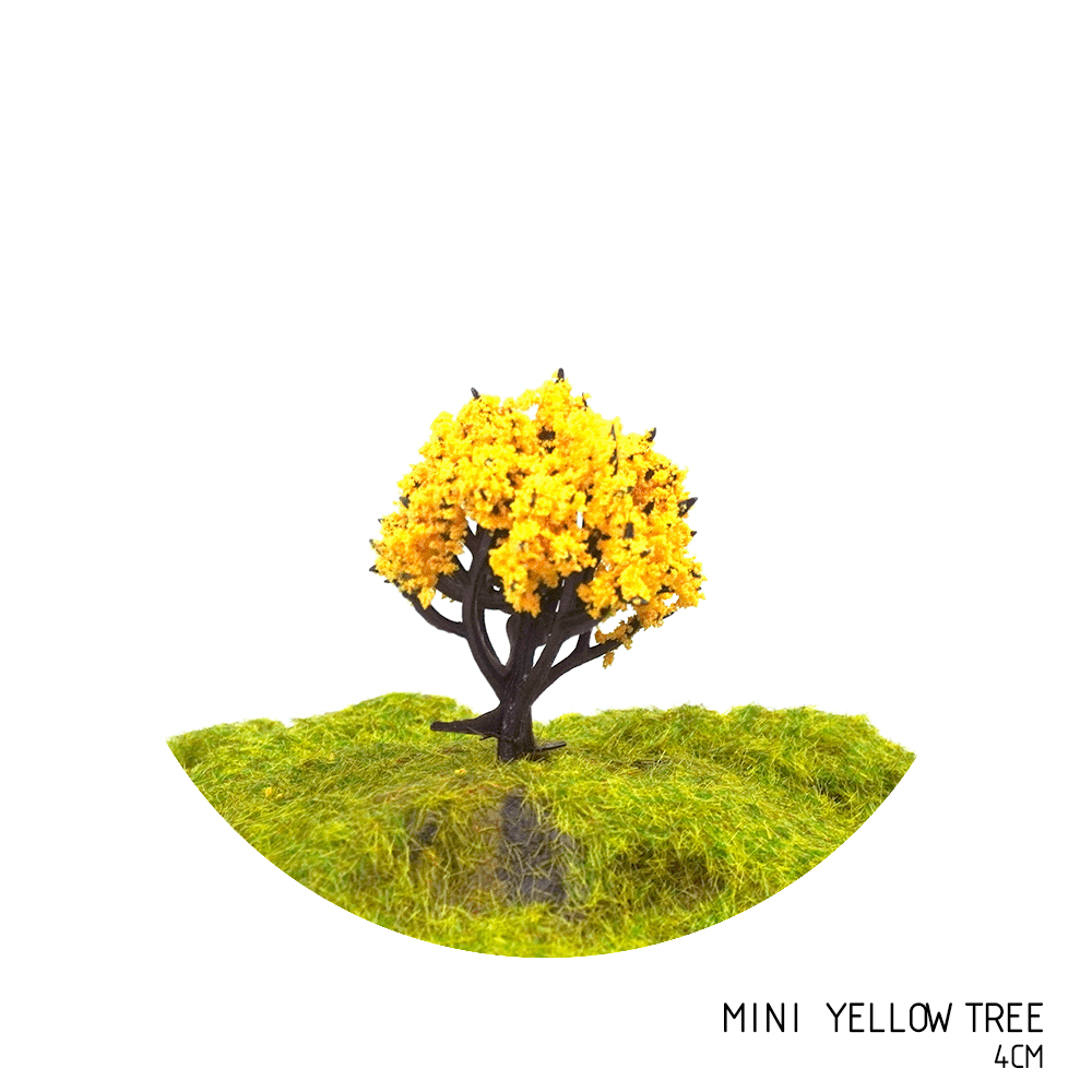 8cm 6cm 4cm Miniature Trees for DIY Miniatures, Architecture Models and Perfect for Diorama Projects