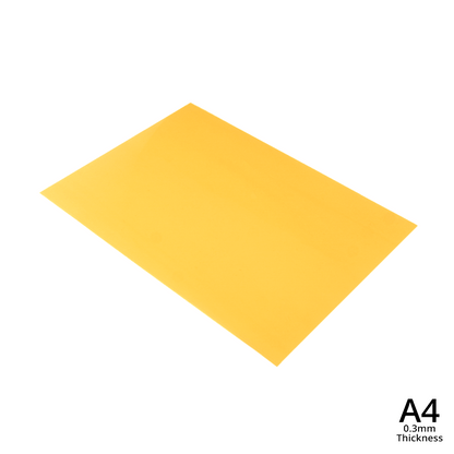 A4 Clear PVC Sheet Multiple Colors | Matte or Frosted |