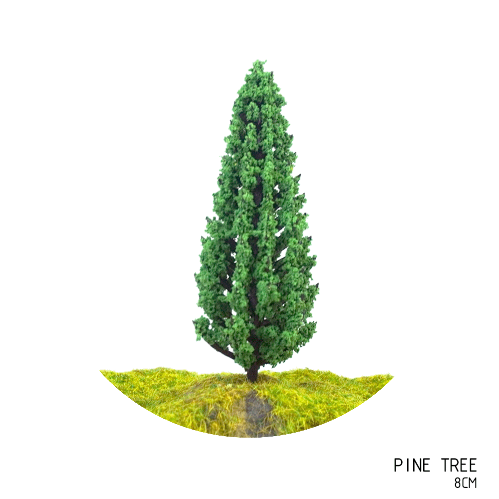 8cm 6cm 4cm Miniature Trees for DIY Miniatures, Architecture Models and Perfect for Diorama Projects