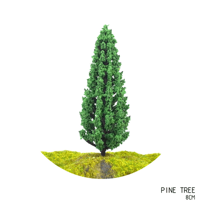 8cm 6cm 4cm Miniature Trees for DIY Miniatures, Architecture Models and Perfect for Diorama Projects