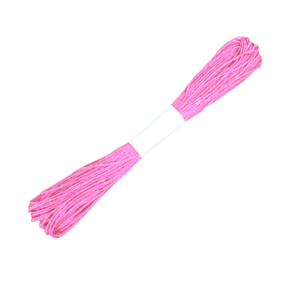30m Colored Paper Twine 20g | Natural Textured