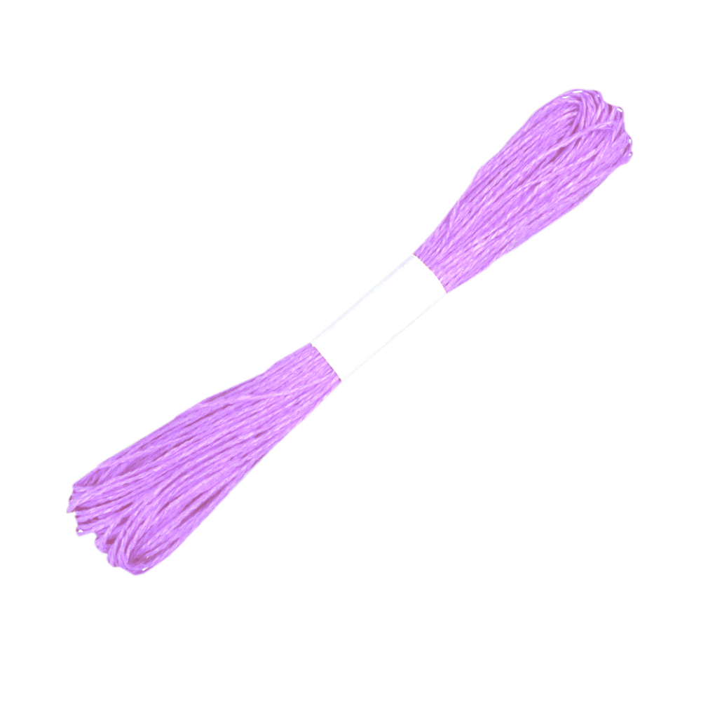 30m Colored Paper Twine 20g | Natural Textured