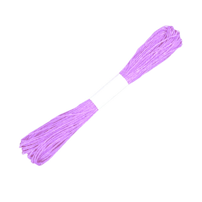 30m Colored Paper Twine 20g | Natural Textured