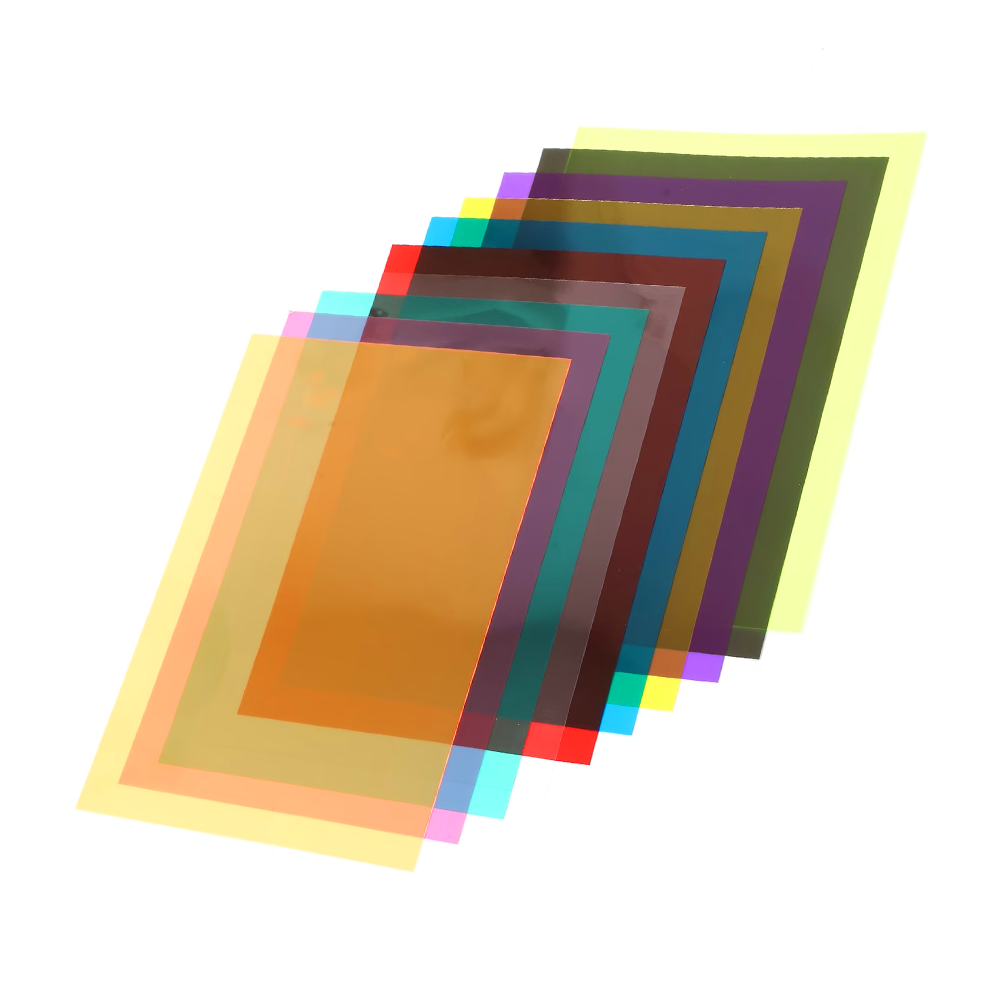 A4 Clear PVC Sheet Multiple Colors | Matte or Frosted |