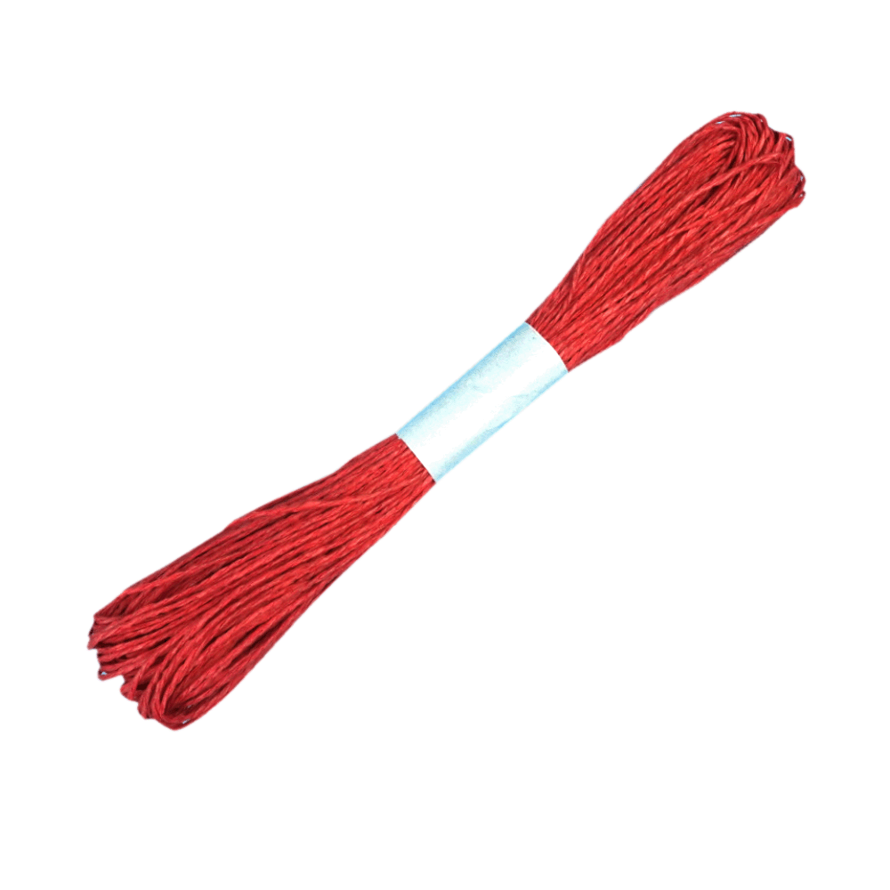 30m Colored Paper Twine 20g | Natural Textured