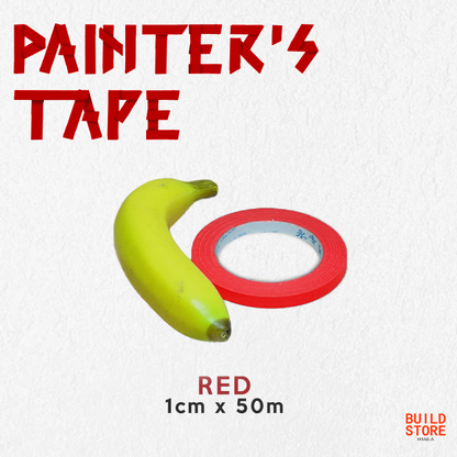 (Automative Paint) Painters Tape 50m Masking Tape | Washi Tape | Easy Release No Trace Tape