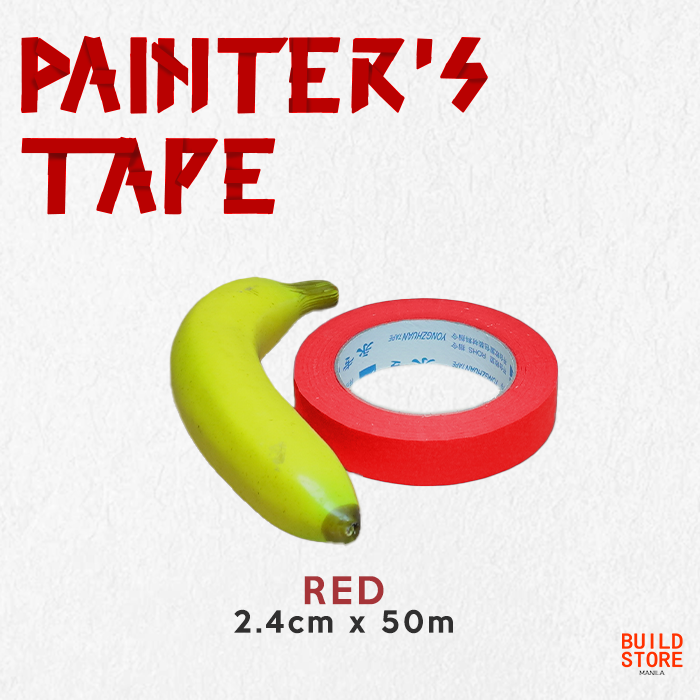 (Automative Paint) Painters Tape 50m Masking Tape | Washi Tape | Easy Release No Trace Tape