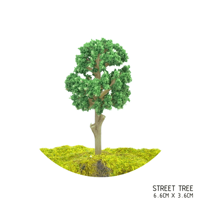 8cm 6cm 4cm Miniature Trees for DIY Miniatures, Architecture Models and Perfect for Diorama Projects