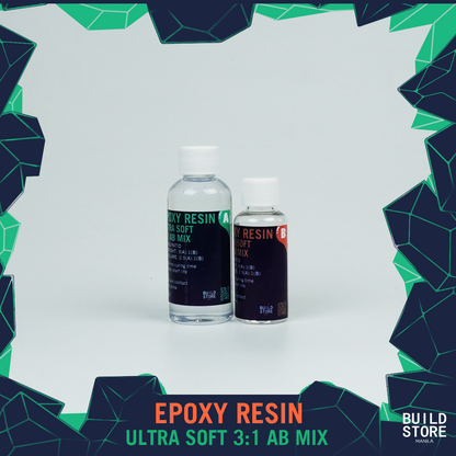 3:1 AB Epoxy Resin (Hard and Ultrasoft)